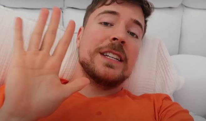 유튜브 채널 '미스터비스트' 운영자 지미 도널드슨. /사진=유튜브 '미스터비스트' 캡처