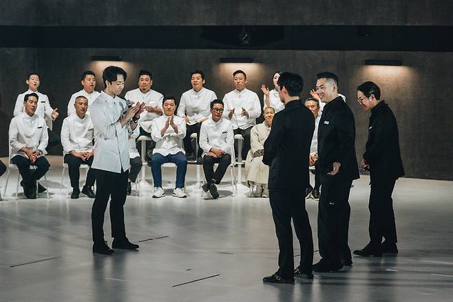 Still from the second season of Netflix's hit cooking survival show ″Culinary Class Wars″ (2024-) [NETFLIX]