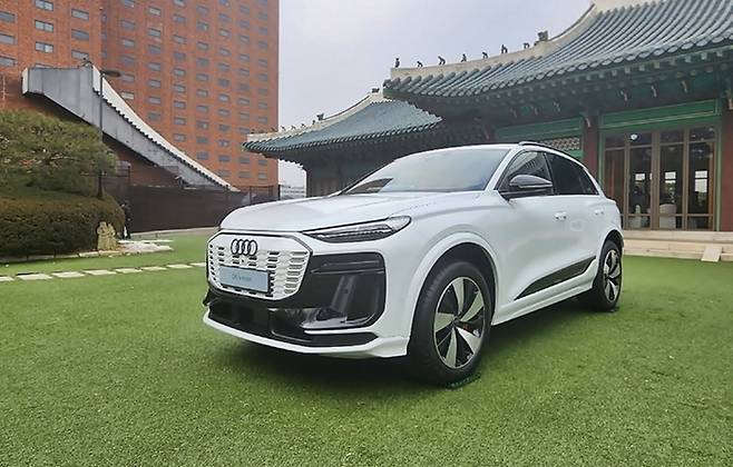 아우디 Q6 e트론 [사진촬영=최기성 매경 디지털뉴스룸 기자]]