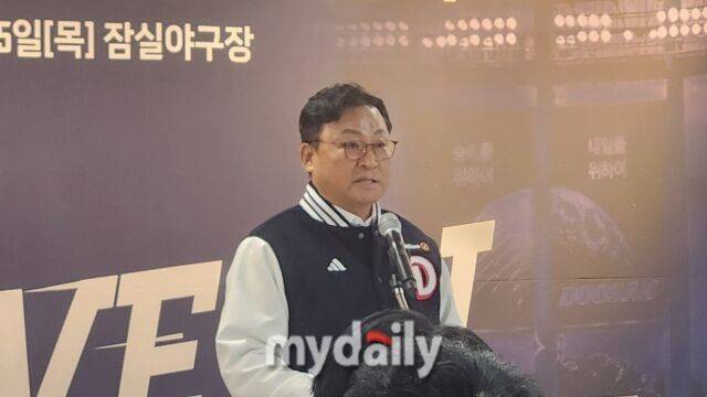 두산 베어스 고영섭 대표이사./잠실=김경현 기자