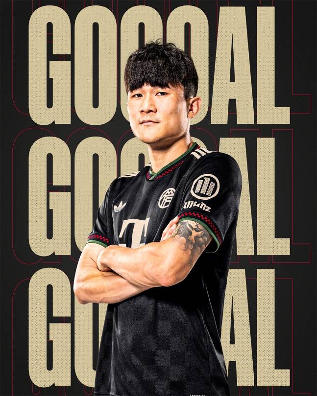 ▲ 김민재는 수비 안정화는 물론, 역전 헤더 득점으로 경기의 흐름을 뒤집은 핵심 선수로 자리매김했고, 현지 중계진도 해당 장면을 여러 차례 리플레이하며 “육중한 센터백이 보여준 놀라운 결단력”이라고 평가했다. ⓒ 바이에른 뮌헨