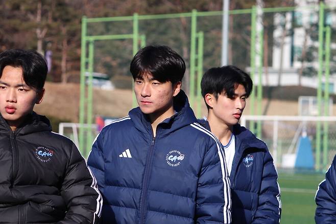 ▲ 중앙대 공격수 김수민. ⓒ한국대학구연맹