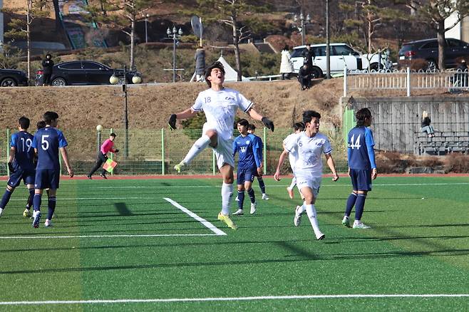 ▲ 중앙대 공격수 김수민. ⓒ한국대학축구연맹