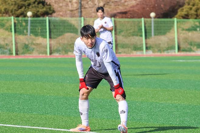 ▲ 주장 정종혁과 공격수 백성우, 박서준은 모두 성장하는 대회였다고 평가했다. ⓒ한국대학축구연맹