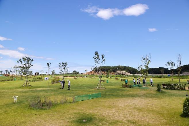 양양 남대천 파크 골프장 [양양군 제공. 재판매 및 DB 금지]