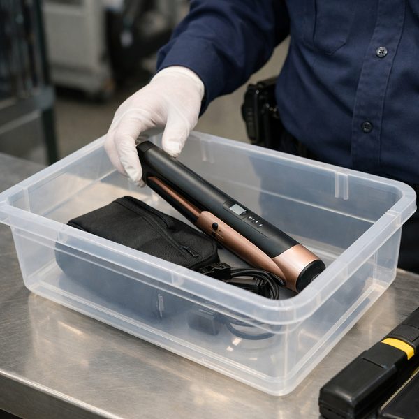 리튬 이온 배터리가&nbsp;내장된 고데기 이미지 [사진 = 경인방송 DB]