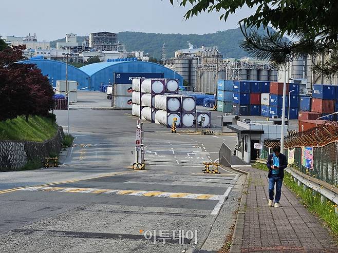 전남 여수 국가산단.(정진용 기자)