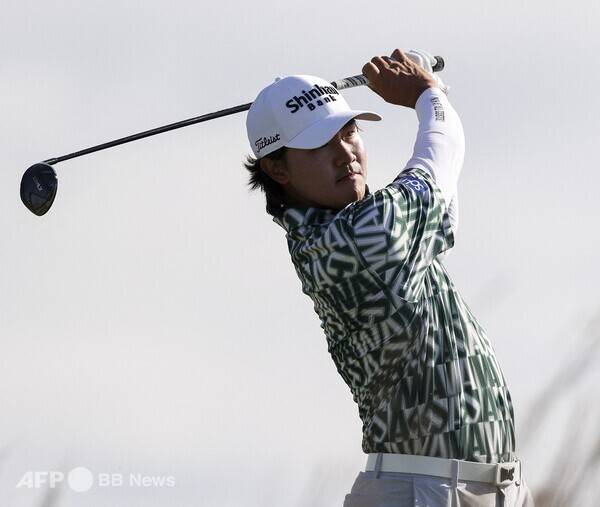 2026년 미국프로골프(PGA) 투어 개막전 '소니 오픈 인 하와이'에 출전한 김성현 프로. 사진제공=ⓒAFPBBNews = News1 (사진을 무단으로 사용하지 마십시오.)