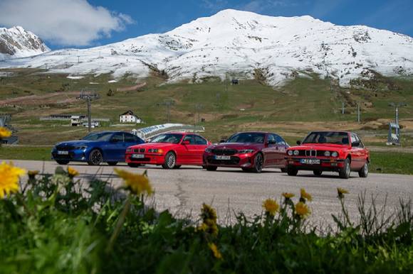 BMW 3시리즈 세대 별 모델. [사진=BMW 그룹 코리아]