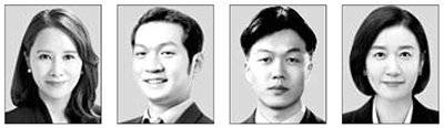 김선아, 손광해, 김동일, 장윤서(왼쪽부터 순서대로)