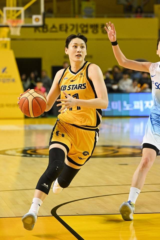 16일 신한은행전에서 맹위를 떨친 강이슬. 사진=WKBL 제공