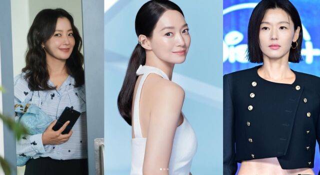'컴퓨터 미인' 황신혜가 연예계 3대 미인으로 김희선, 신민아, 전지현(왼쪽부터)을 꼽았다./KBS 2TV '옥탑방의 문제아들'