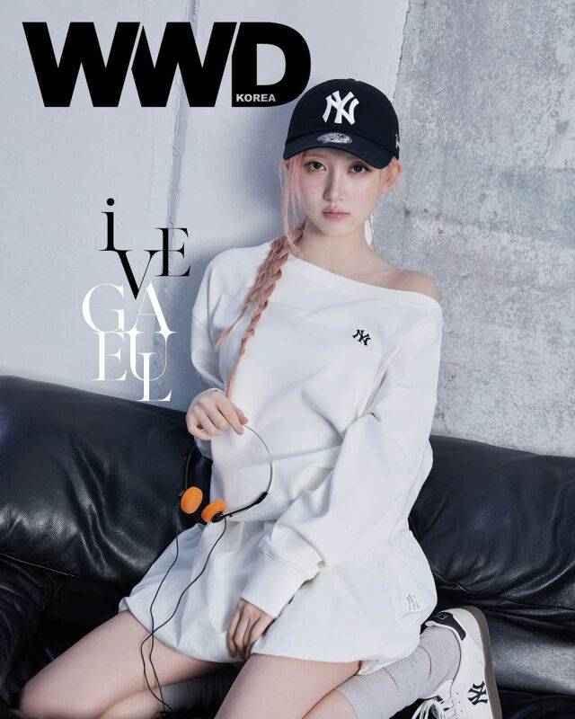 그룹 아이브 멤버 가을 화보 / WWD 코리아