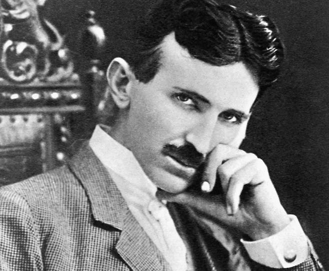 니콜라 테슬라(40세), 1896, 작자미상