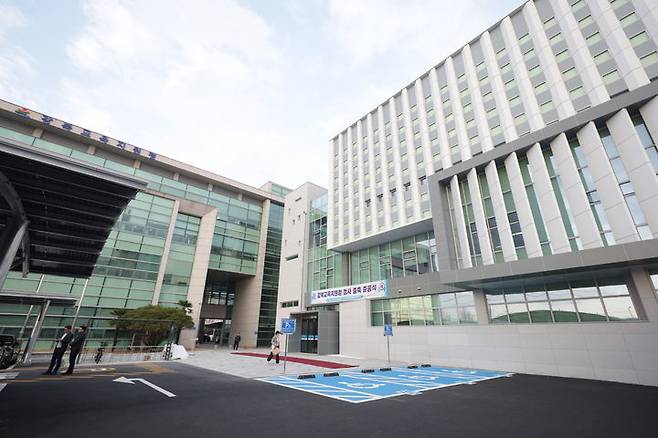 [울산=뉴시스] 구미현 기자 = 울산강북교육지원청 신청사 전경 (울산시교육청 제공) photo@newsis.com *재판매 및 DB 금지