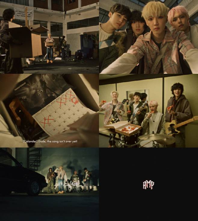 'FNC 新밴드' 에이엠피, 컴백 초읽기…'그리고 며칠 후' MV 티저 공개