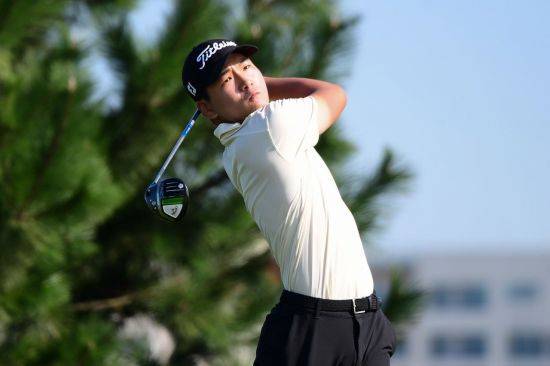 양희준은 KPGA 정규 투어에 데뷔하는 올해 신인왕에 도전하겠다고 밝혔다. KPGA 제공