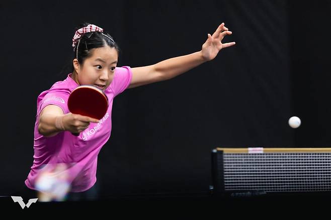 탁구 장우진·신유빈·김나영, WTT 도하 대회 단식 8강 진출