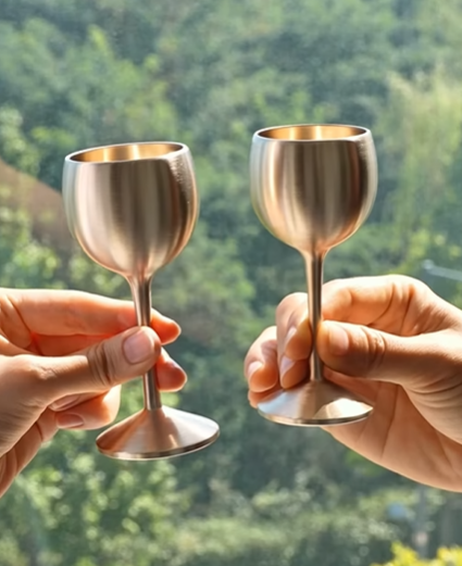 Yugi shot glasses produced by Notdam (Notdam's Instagram)