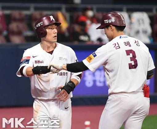 히어로즈에서 활약할 당시의 서건창. 사진=김재현 기자