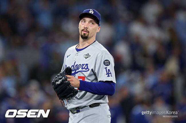 [사진] 다저스 블레이크 스넬. ⓒGettyimages(무단전재 및 재배포 금지)