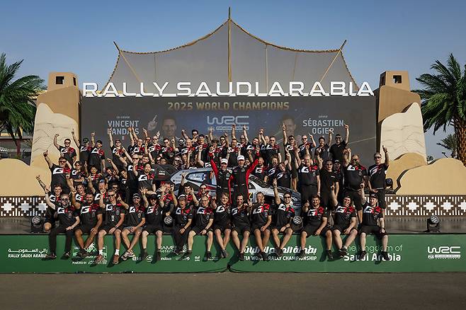 2025년, 토요타는 FIA WRC 무대에서 압도적인 성과를 이뤄냈다.