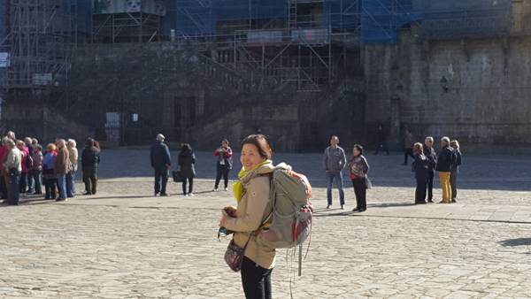 네 번째 순례길 마지막 목적지로 찾은 산티아고 대성당.