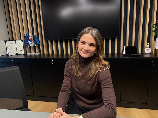 카멜 텔리스 주한에스토니아대사관 공관 차석. /현정민 기자