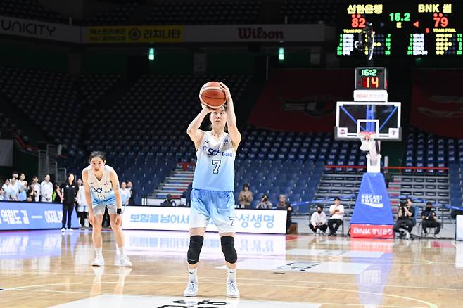 인천 신한은행 신지현. 사진=WKBL