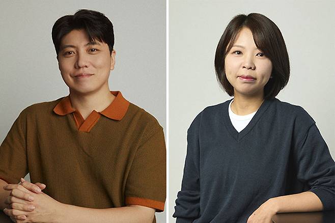 김은지 PD는 결승전 미션 주제와 관련해 "모든 요리사 분들이 타인을 위한 요리를 해왔지만, 본인을 위한 요리는 하지 않으셨을 거 같았다"며 "100인의 요리사 중 누가 결승에 올라도 각자만의 스토리텔링이 나올 거 같다는 확신이 있었다"고 밝혔다. 좌측부터 김학민·김은지 PD. 넷플릭스 제공