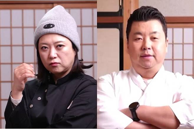 '흑백요리사2' 4위 정호영, 기내식 요리 대결에서 김숙에게 졌다