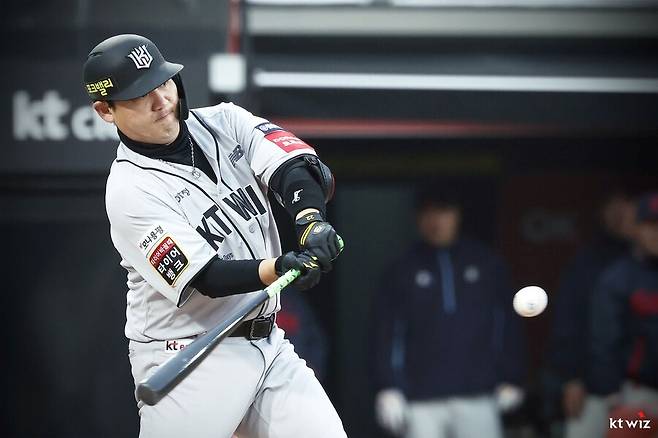 ▲ 장성우 ⓒKT 위즈