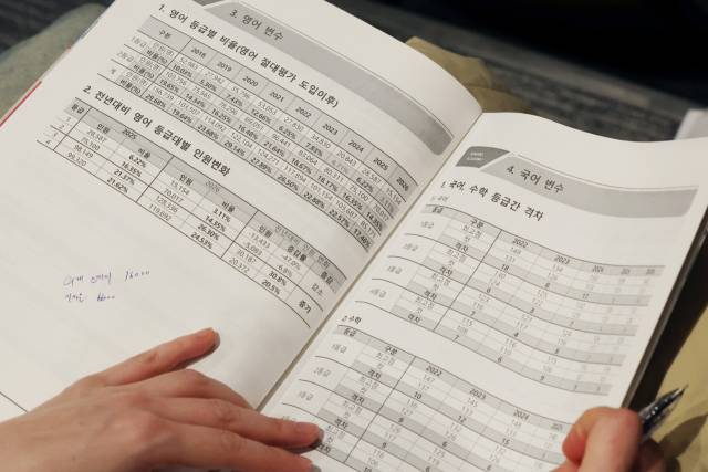 지난달 7일 서울 종로구 성균관대학교 600주년 기념관 새천년홀에서 종로학원 주최로 열린