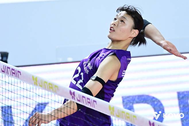 흥국생명 문지윤. (KOVO 제공)