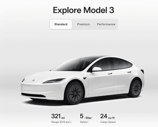 모델3 (사진=테슬라)