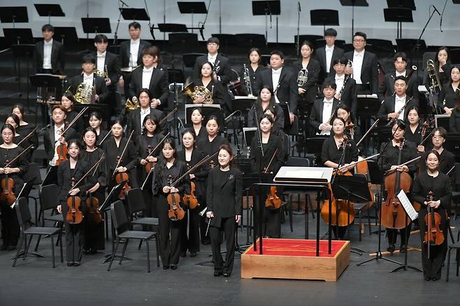 지난해 대전예술의전당에서 개최된 장한나의 대전그랜드페스티벌 공연 모습. 대전예술의전당 제공