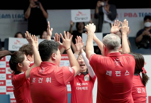 SK렌터카 선수들. PBA 제공