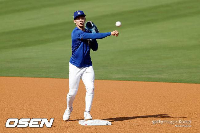[사진] 다저스 김혜성. ⓒGettyimages(무단전재 및 재배포 금지)