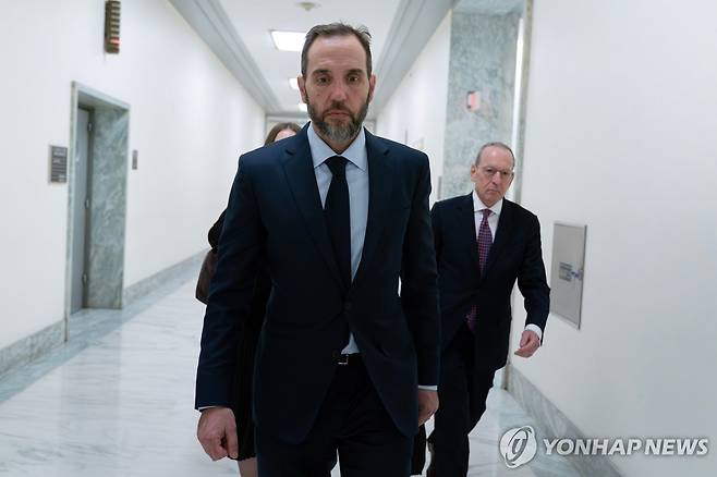잭 스미스 전 특별검사 [AP=연합뉴스. 재판매 및 DB 금지]