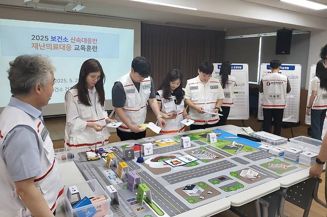 신속대응반 역량 강화 교육. /예천군 제공