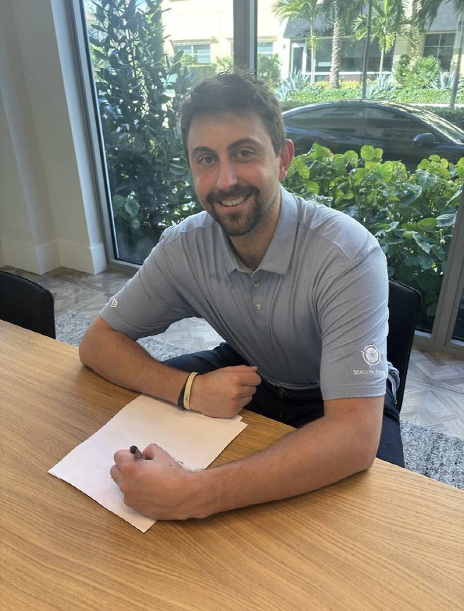 SSG랜더스와 계약을 맺은 앤서니 베니지아노. 사진=SSG랜더스미국프로야구 메이저리그 마이애미 말린스 시절 앤서니 베니지아노. 사진=AFPBBNews