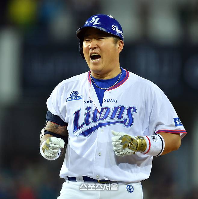 삼성 시절 최형우의 모습. 사진 | 최승섭 기자 thunder@sportsseoul.com