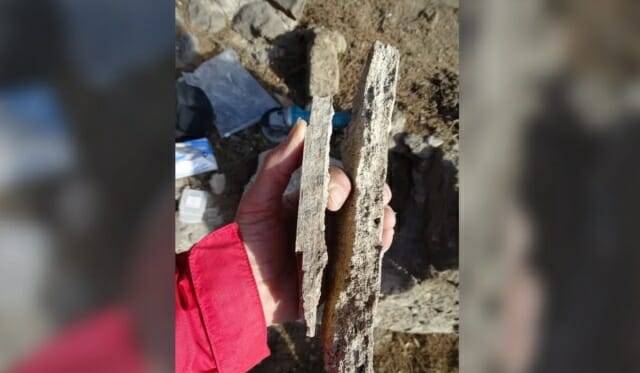 연구진은 폼페이에서 가장 오래된 공중목욕탕 구조물에서 탄산염 샘플을 채취했다. (사진=세스 파스키어)