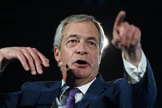 나이절 패라지 영국개혁당 대표. /연합뉴스