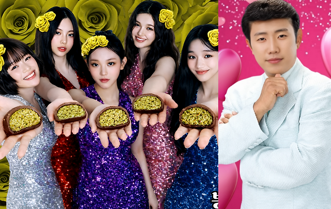 AI 기술을 활용하여 힙합과 K팝 아이돌 곡을 트로트 스타일로 재해석한 콘텐츠가 폭발적인 인기를 얻고 있다. 사진=유튜브 ‘뽕미더머니’ 캡쳐