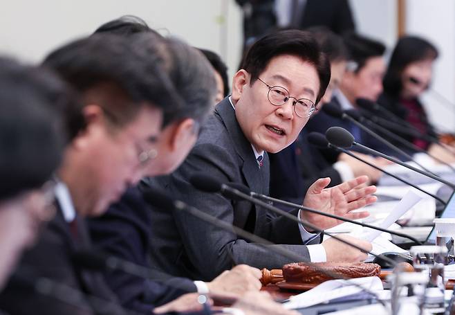 이재명 대통령이 20일 청와대에서 열린 제2회 국무회의를 주재하고 있다. 2026.1.20 [청와대통신사진기자단] 연합뉴스
