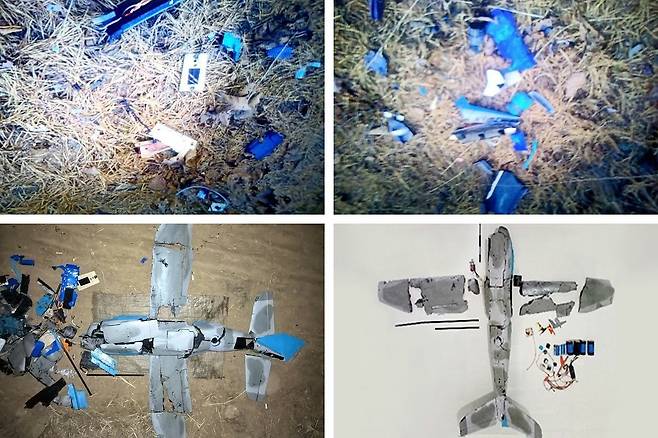 Filming and tracking equipment installed on a drone that the Rodong Sinmun reported on Jan. 10 was found over the Hadodori area of Songhae-myeon, Ganghwa County, Incheon, on Jan. 4. [RODONG SINMUN/NEWS1]