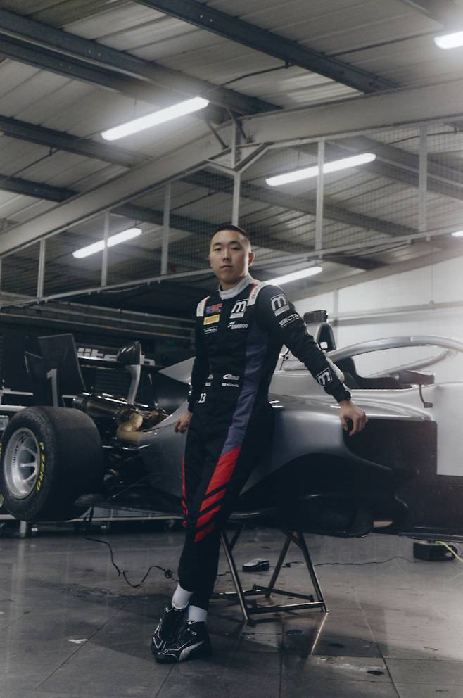Korean racing driver Shin Woo-hyun [SHIN WOO-HYUN]