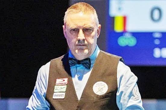 쿠드롱이 19일 벨기에 블랑켄베르흐에서 열린 ‘2026 벨기에3쿠션선수권’ 결승전에서 피터 클루망을 물리치고 개인 통산 10번째 정상에 올랐다. (사진=코줌)