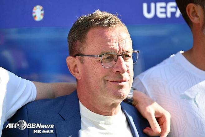 오스트리아 축구 대표팀 랄프 랑닉 감독. 사진(독일 베를린)=ⓒAFPBBNews = News1